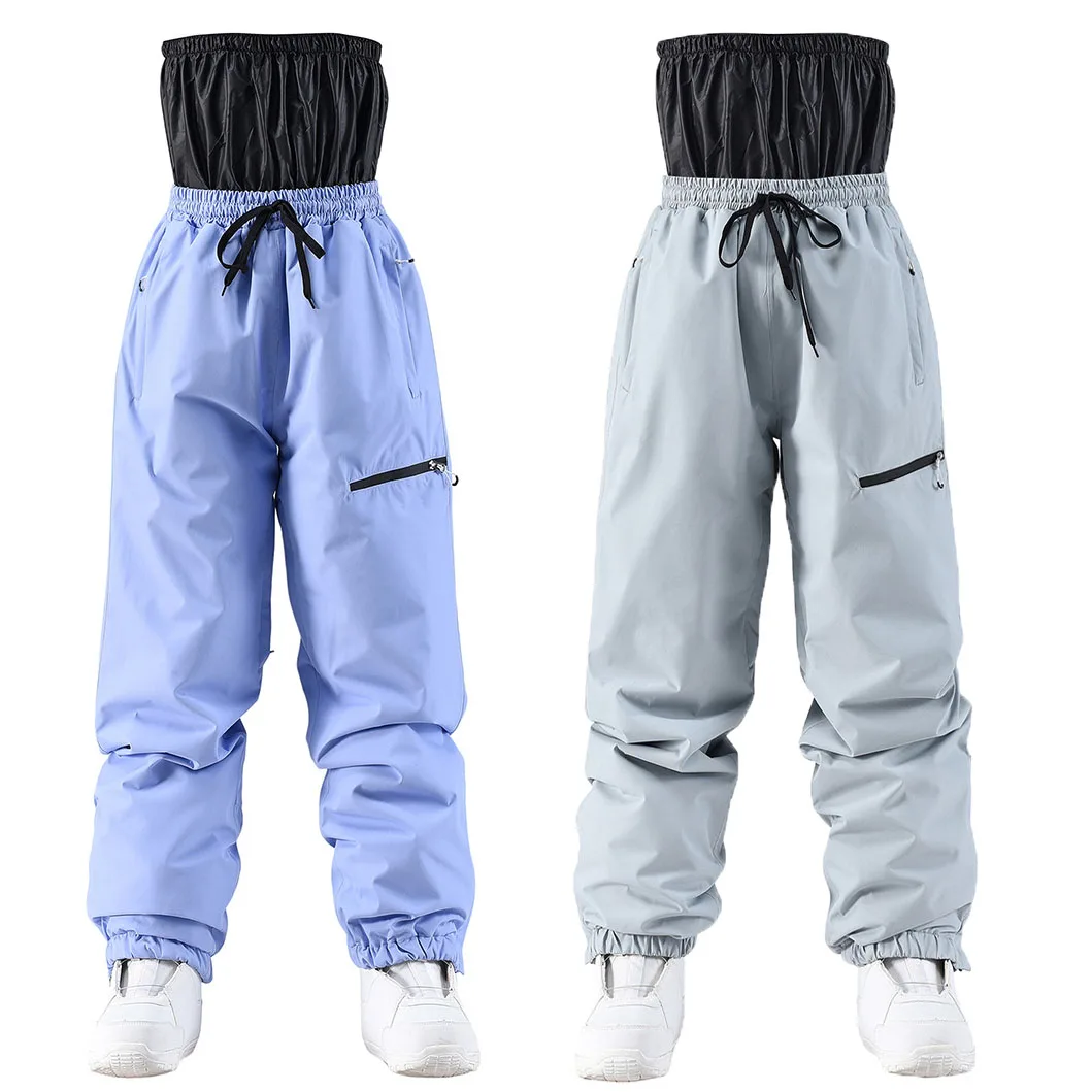 Pantalones de esquí impermeables y cálidos para hombres y mujeres, a prueba de viento, para exteriores, esquí, snowboard, nuevo, Invierno