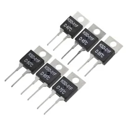 5PCS KSD-01F Temperature Switches TO220 Normally open H and normally closed D 0 degrees -150 degrees