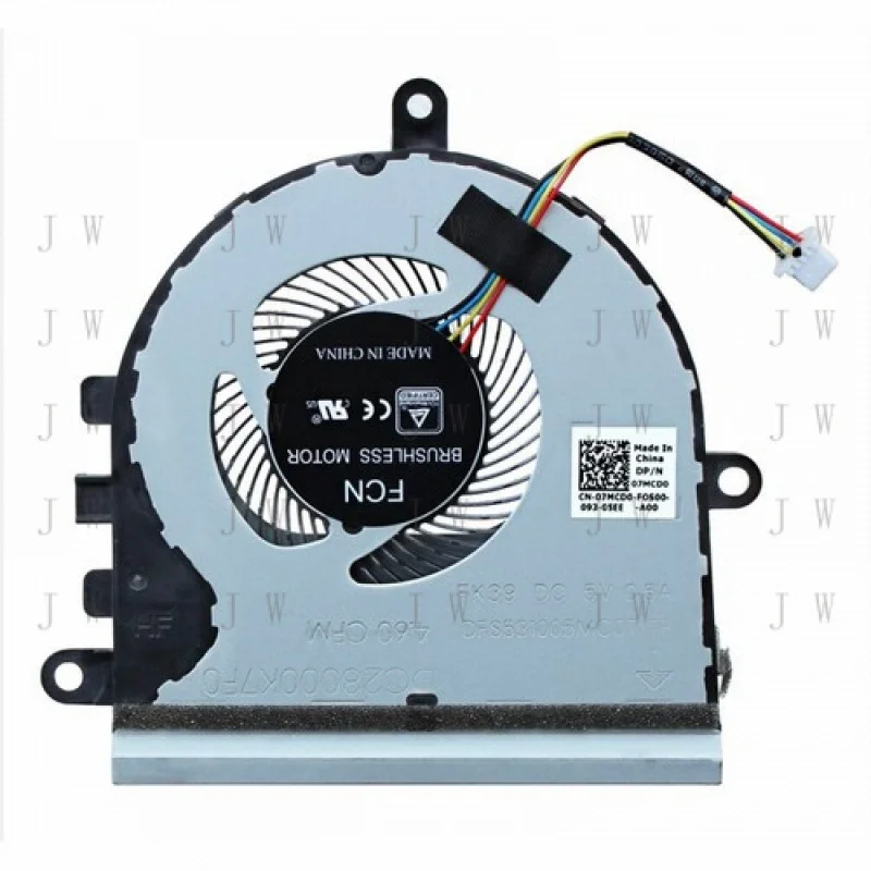 

ВЕНТИЛЯТОР охлаждения процессора DDZ для DELL Inspiron 15 5570 5575 I5575 P75F Vostro 15 3583 3584 #