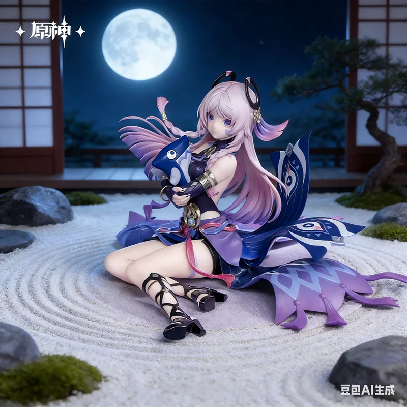 Pre Sale miHoYo Official Genuine Genshin Impact Citlali White Star Obsidian Ver.1/8 Figurine Ornaments Cosplay Anime Game Gifts
