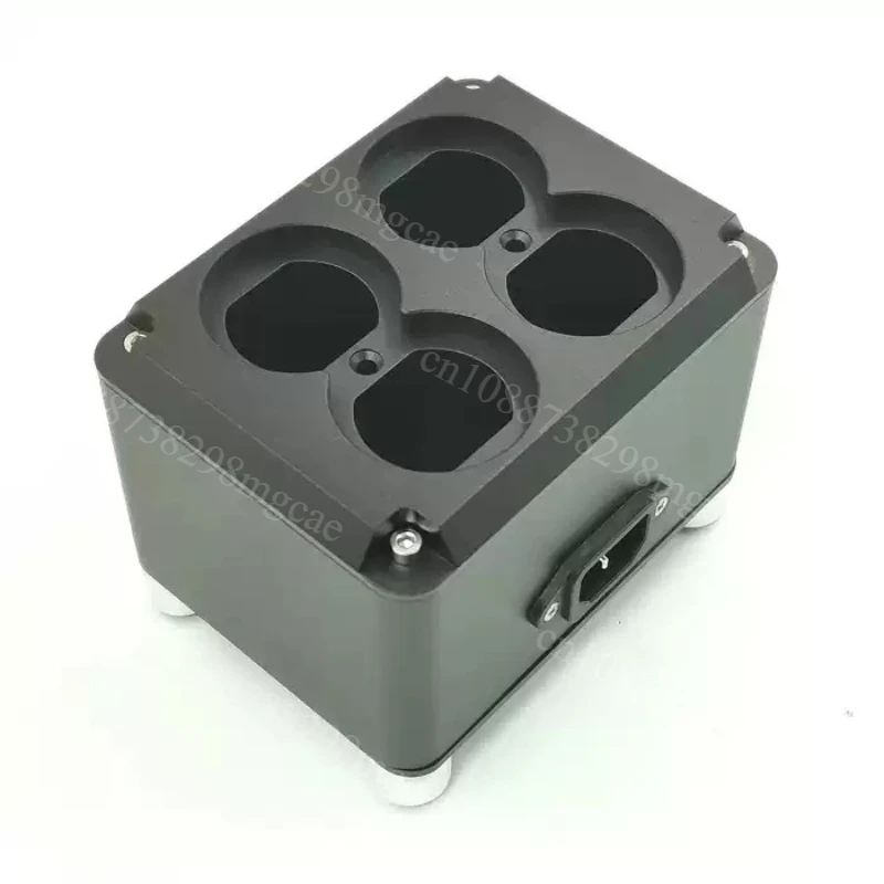 Black aluminum audio socket chassis, American standard power socket housing