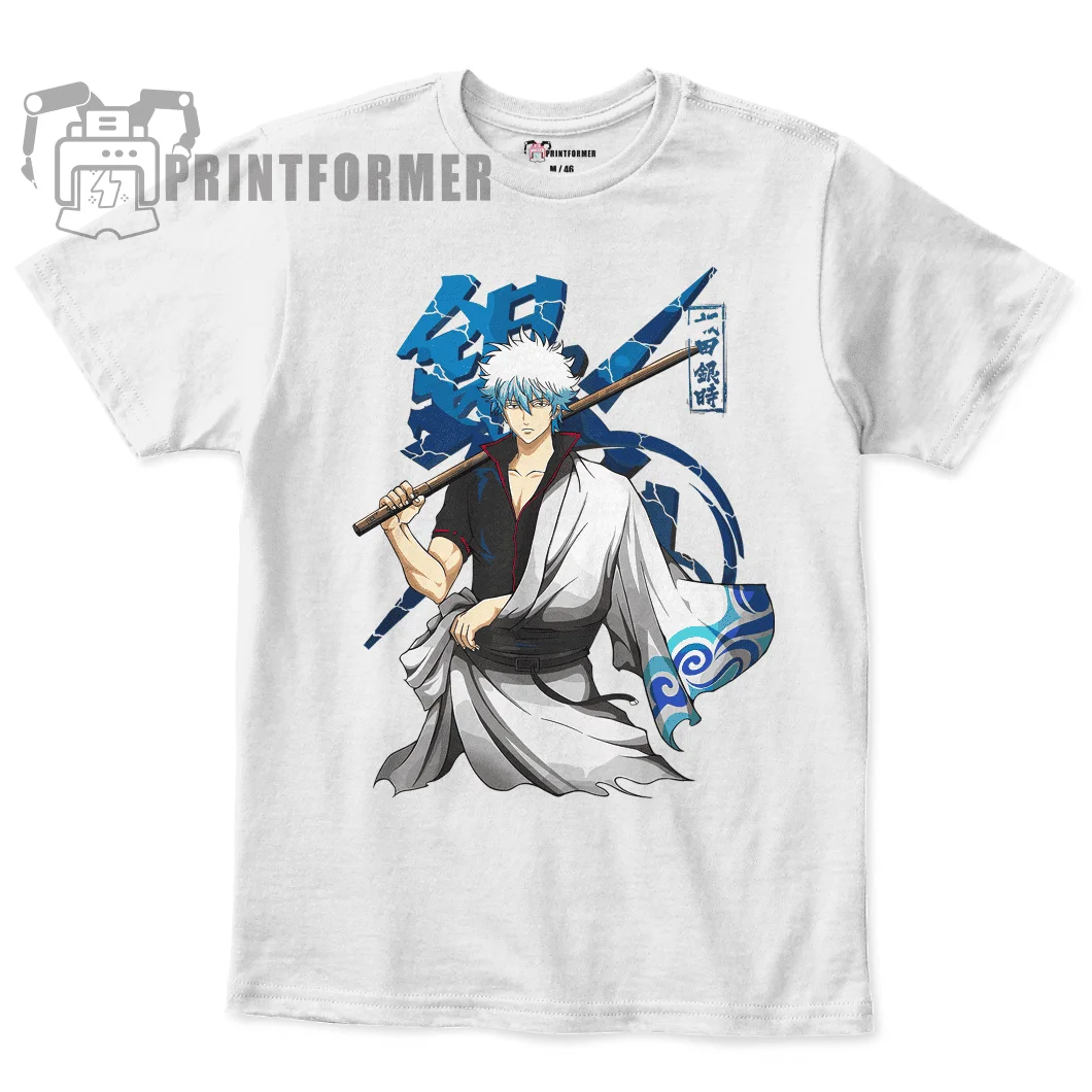 Gintama Anime Tshirt Graphics Gift For Anime Lover All Sizes Cotton 100 Cotton