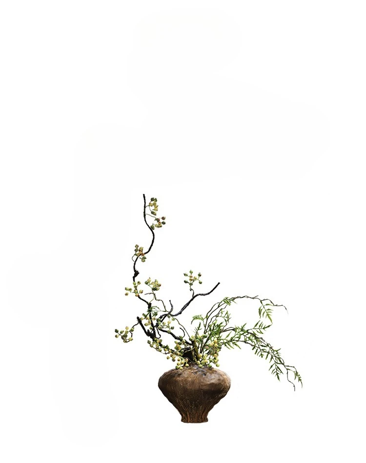 

Ceramic vase New Chinese Song Dynasty aesthetic ornament B & B Hotel Wabi Sa Entrance retro creative packaging