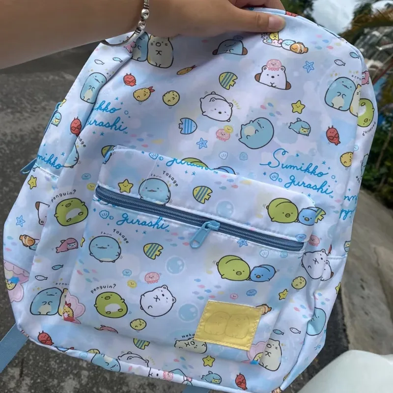 

Japanese Sumikkoed Gurashis Cute Cartoon Backpack Lightweight Student School Bag College Girls Bookbag Large Capacity Travel