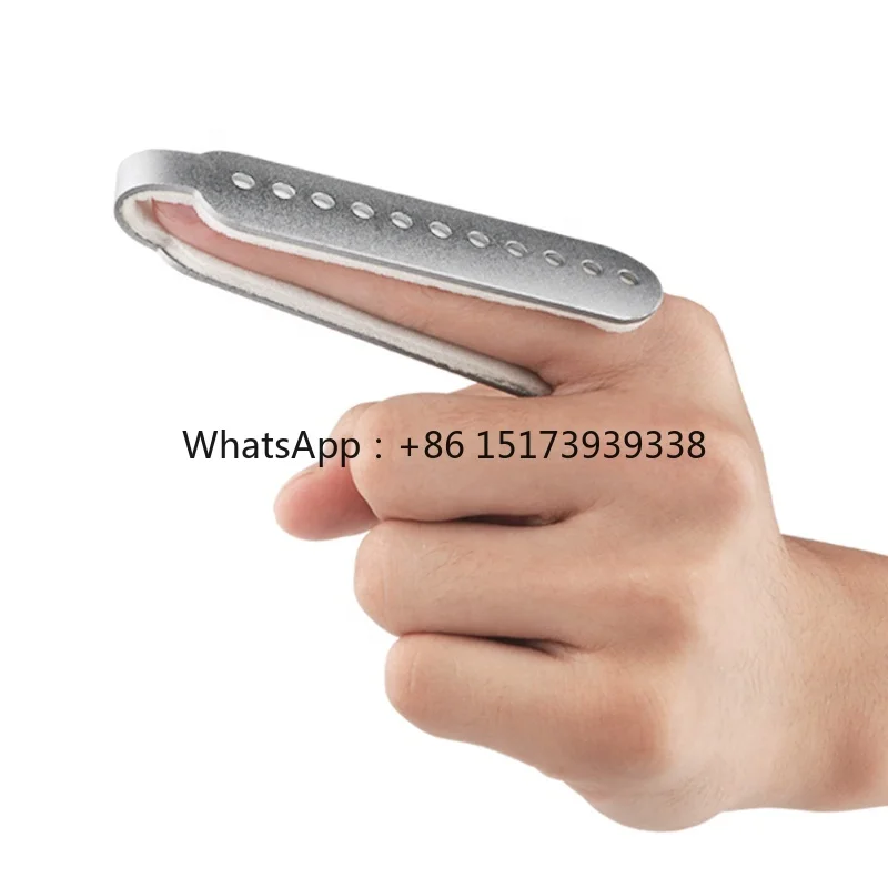 Hand Fracture Support Finger Support Finger Stabilizer Immobilizer Finger Splint with Strap