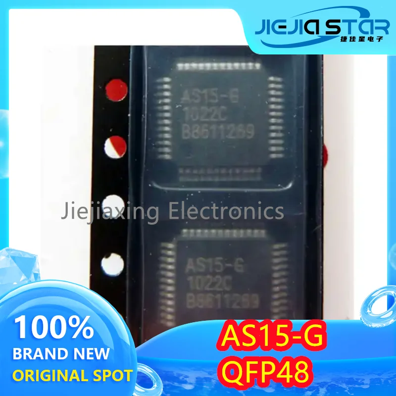 

(5/10pieces) AS15-G AS15 logic board chip QFP48 original LCD screen power driver IC 100% new original electronics