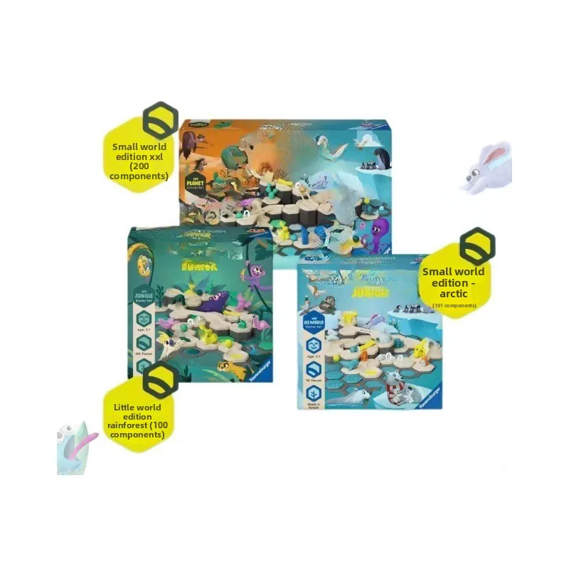 

Gravity Track Maze Small World Educational Concept Building Block Concentration Educational Toys