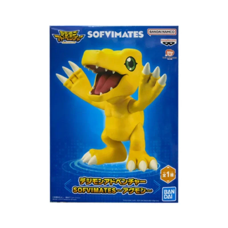 

Original In Stock Bandai Digimon Adventure Anime Figure Sofvimates Agumon Action Figure Model Ornaments Boxed Toys Gifts