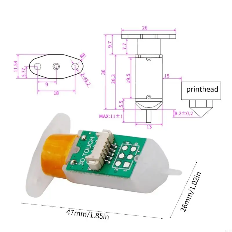 Verbeterde -printer met BLTouch Auto Bed nivelleringsensor voor Ender3 K92C