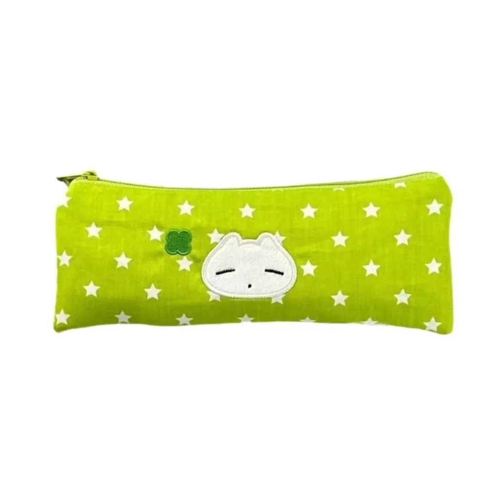 

Star Pattern Stars Pencil Case Mesh Multilayer Large Capacity Stationery Bag Pencil Organizers Cute Kitten Pen Pouches