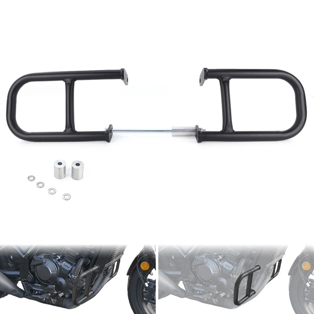 

Motorcycle Engine Guard Bumper Frame Protector Crash Cages Bars Rebel 1100 CMX1100 2021 2022 2023 2024 2025 CMX 1100 For Honda