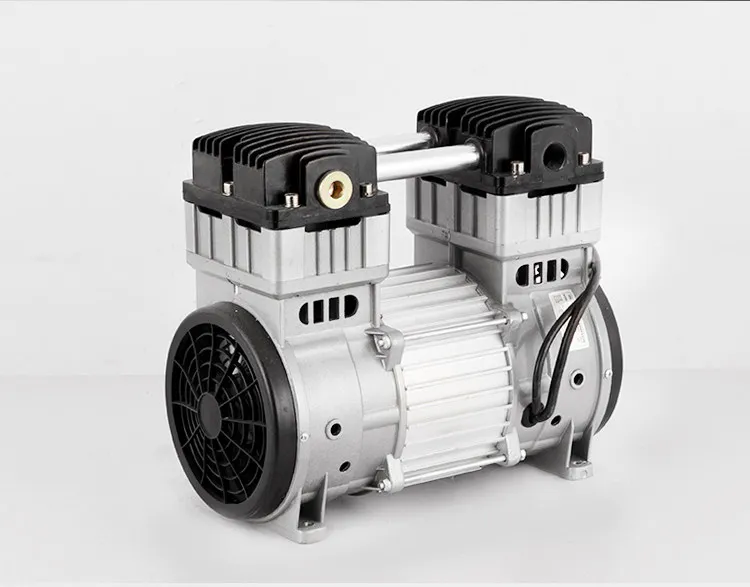 Silent 1500W Air Compressor Head - Noiseless Inflator Pump for Spraying & Dental Tools