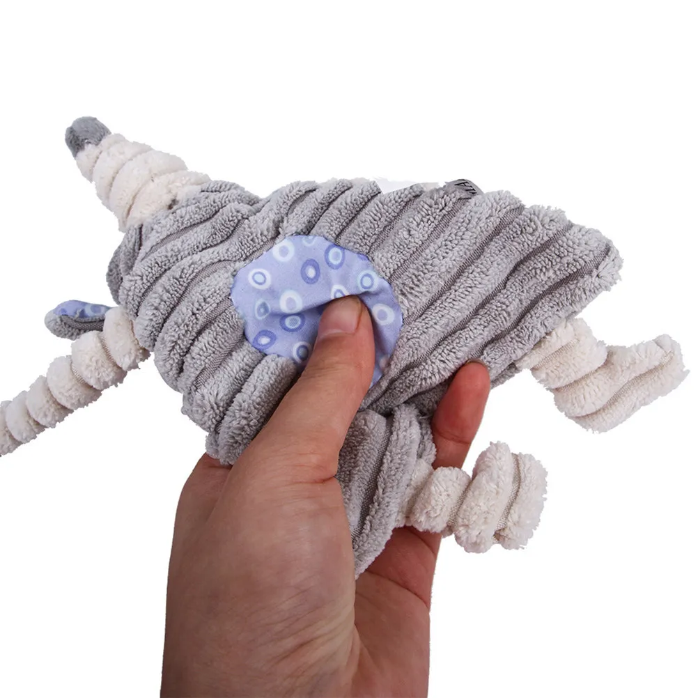 

2Pcs Adorable Stripe Pet Chewing Grabbing Playing Entertainment Durable Safe Premium Material Reduces