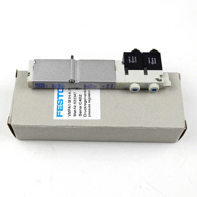 VMPA1-M1H-K-PI Germany Normally Closed Solenoid Valve Double Electric Control Pneumatic Component Solenoid Valve