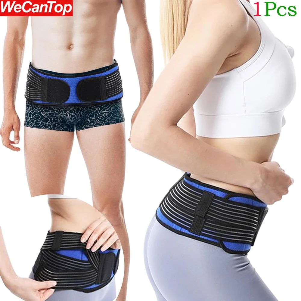 

1Pcs Si Joint Belt for Men Women,Si Belt - Reduce Sciatic,Pelvic - Breathable Anti-slip Sacroiliac Belt & Adjustable Compression