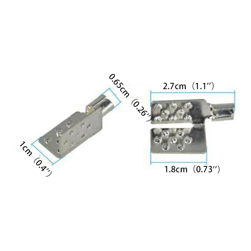 20 pezzi di calore di alta qualità elettrico riscaldamento a pavimento clip di pellicola accessori morsetti di collegamento