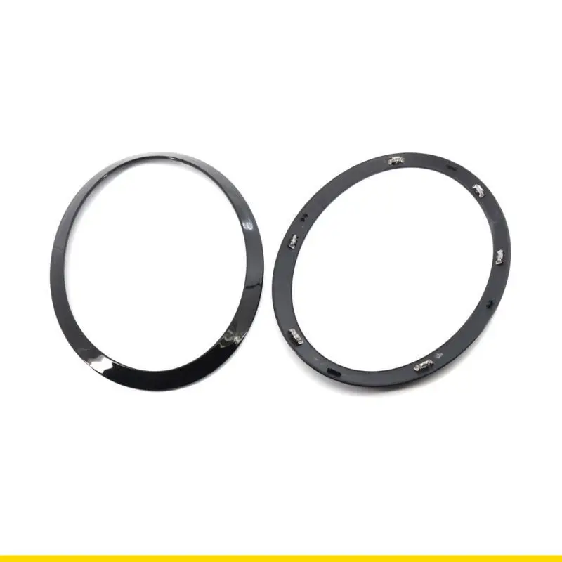 

SZCH F55 F56 F57 13-17 Car Head Lamp Trim Ring 2Pcs Left & Right Set Replace 51712355791 51712355798 Decoration Ring