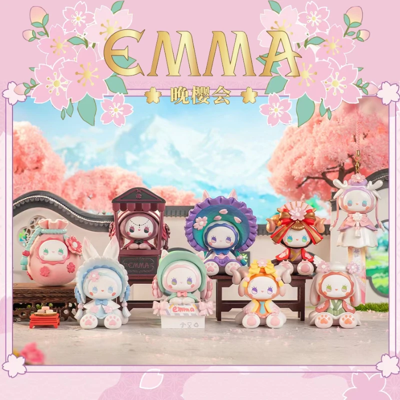 

Emma Secret Forest Evening Sakura Party Blind Box Toy Mystery Box Mistery Action Figure Surpresa Cute Model Girl Birthday Gift