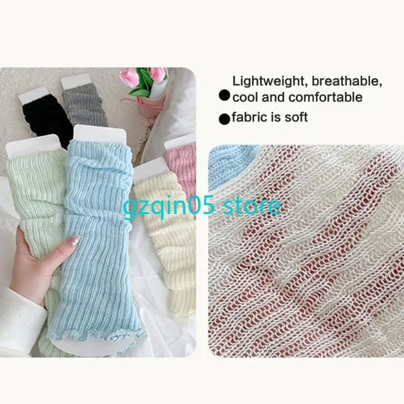 

H055 1 pair Stringy Selvedge Socks Macaron Color Korean Girls Stackable Socks