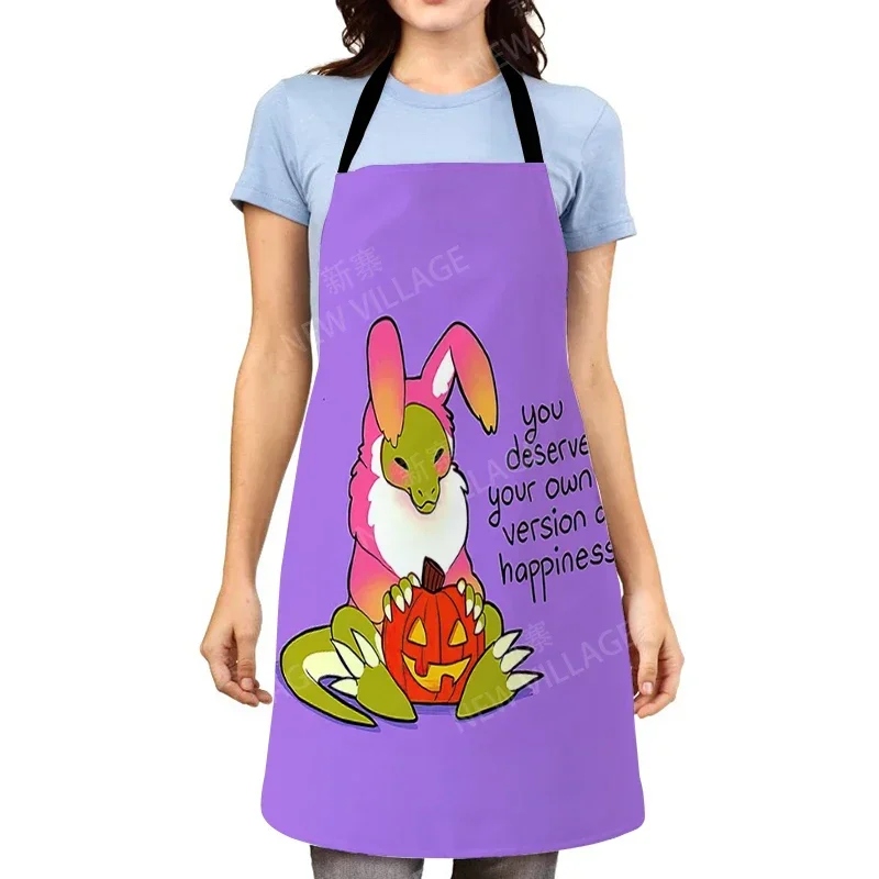 Aesthetic Women kitchen apron kids original Children Waterproof girl  princess waiter work apron oil proof cartoon kawaii cute