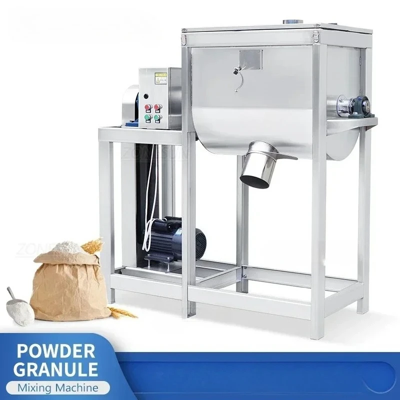 ZS-BM200 Powder Granule Mixing Machine Dry Soft Flour Grain 500KG 200KG Large Capacity Tank Equipment Production