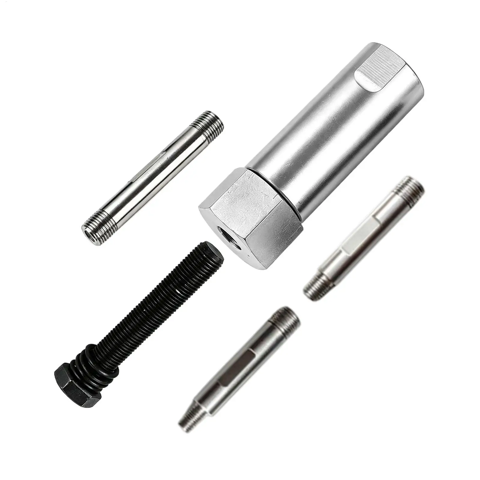 M6/M8/M10 Grease Fitting Cleaning Tool With Adapters Hydraulic Rejuvenator Unclogger For Vehicles Tractors Heavy Equipment