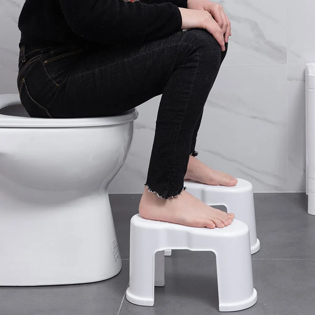 

Plastic Thickened Footstool For Household - Stacking Stable And Load-bearing With Thickened Materials Are Stable