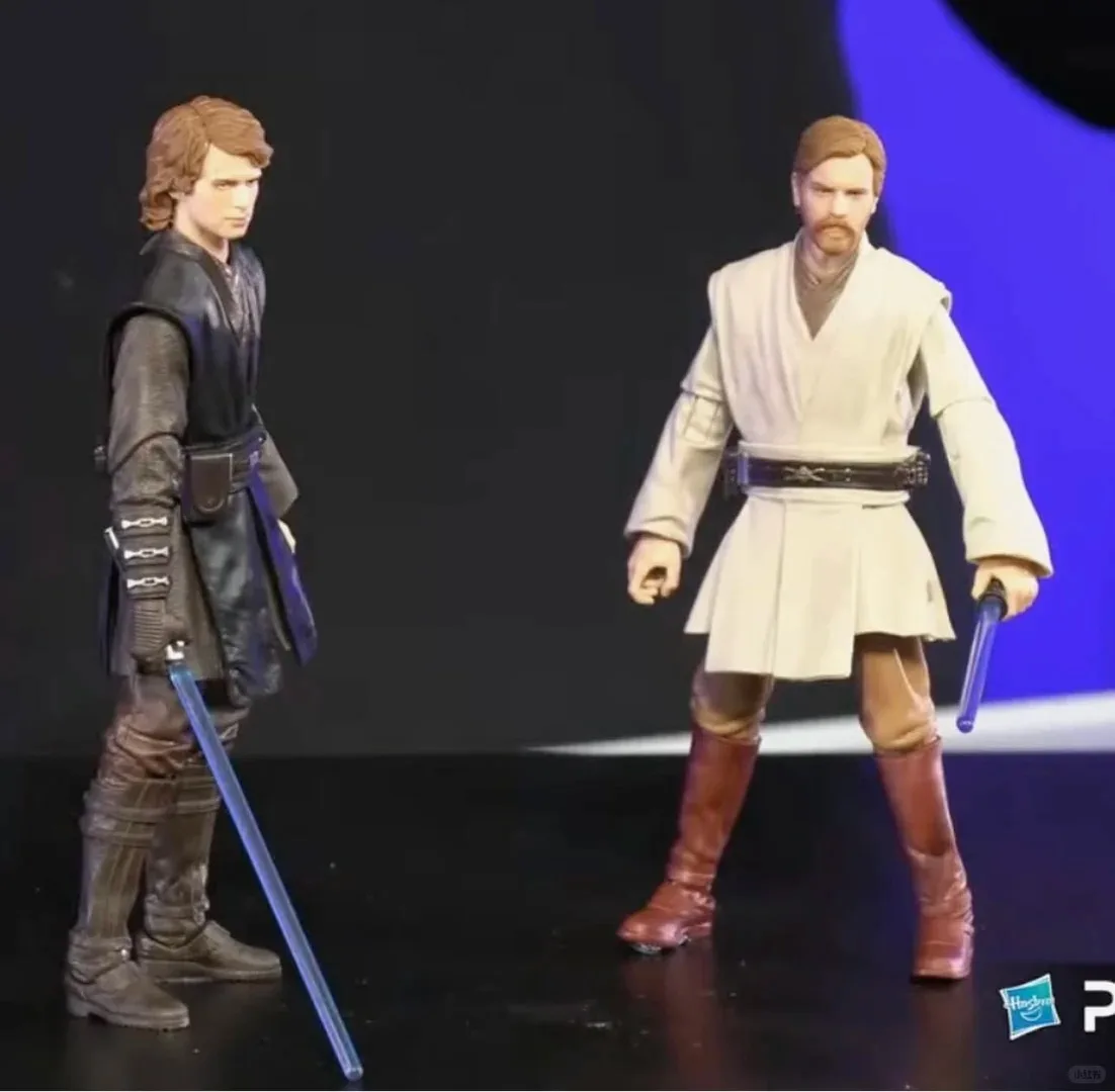 6 "حرب النجوم السلسلة السوداء أنكين سكاي ووكر أوبيوان كينوبي عمل أرقام Sdcc طبعة محدودة جمع نموذج ديكور لعبة هدية