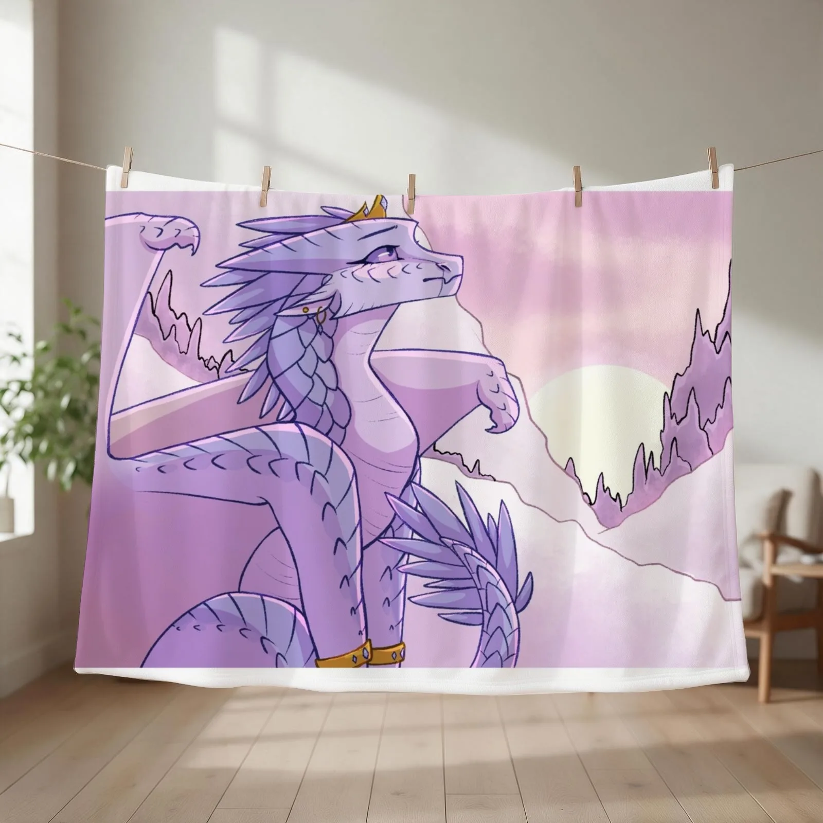 Queen Snowfall Throw Blanket couch cozy soft plush fuzzy picnic outdoor blanket