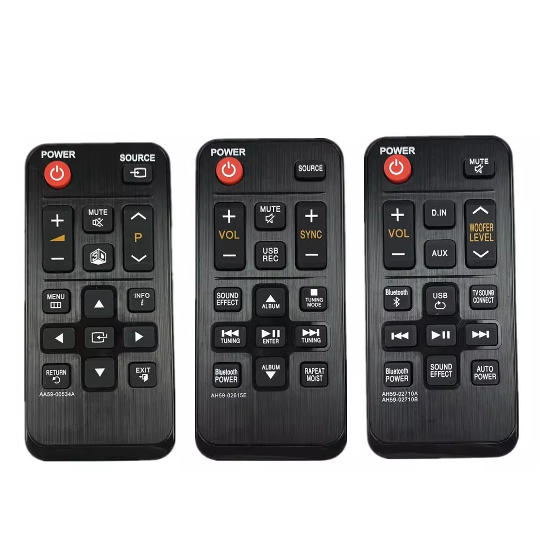 AH59-02710A 02710B AA59-00534A AH59-02615E Remote Control For Samsung Sound Bar HW-J250 HW-J260 HW-JM25 HD-1272 HW-J250/EN