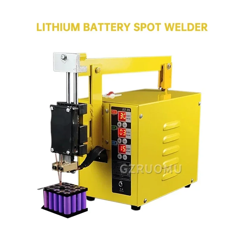 JST-VI New Upgrade Spot Welding Machine 3KW High Power 18650 Lithium Battery Precision Spot Welders Automatic Pedal Welding