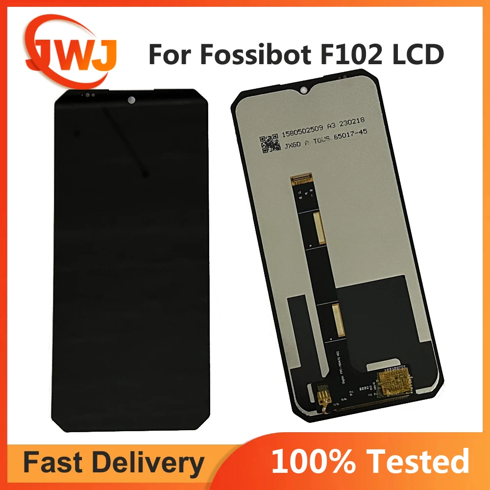 

100% Tested For Fossibot F102 LCD Display Touch Screen Assembly Replacement 6.58" Android 13 For fossibot f 102 LCD + Glue