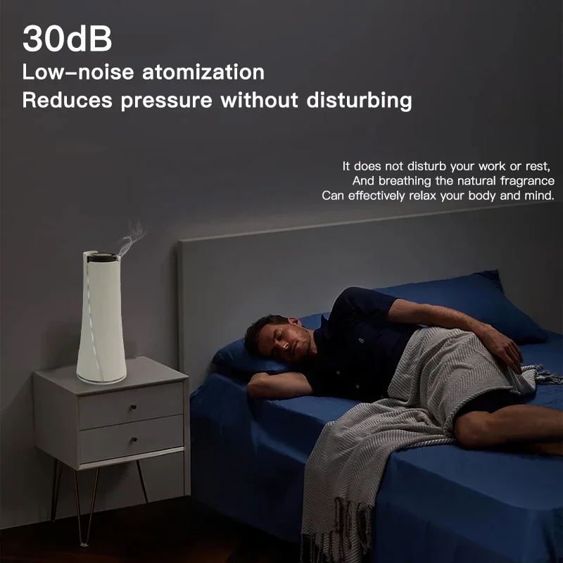 NAMSTE Rechargeable Easy Button Bluetooth Control Aromatherapy Decorative High Quality Applicable Area 300m³ Scent Diffuser