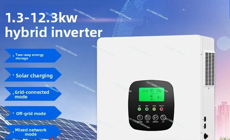 1.3-12 3KW Hybrid Inverter High Frequency and Off-grid Inverse Control Integrated Machine Solar Power Generation