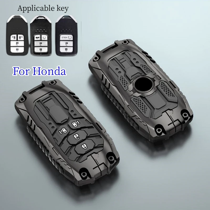 

Car Key Case Cover Bag For Honda Civic CRV XRV URV Crider Odyssey Pilot Fit Vezel Breeze Accord Protector Accessories New