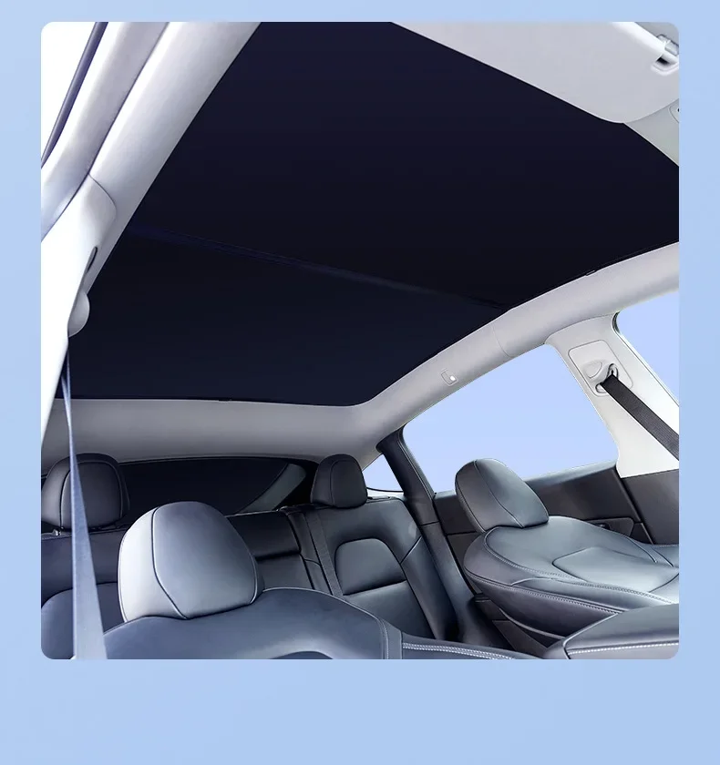 Per Tesla Model S Sun Roof Shade Privacy Window parasole pieghevole lucernario Blind Sunroof Shading ModelS parabrezza anteriore Protect