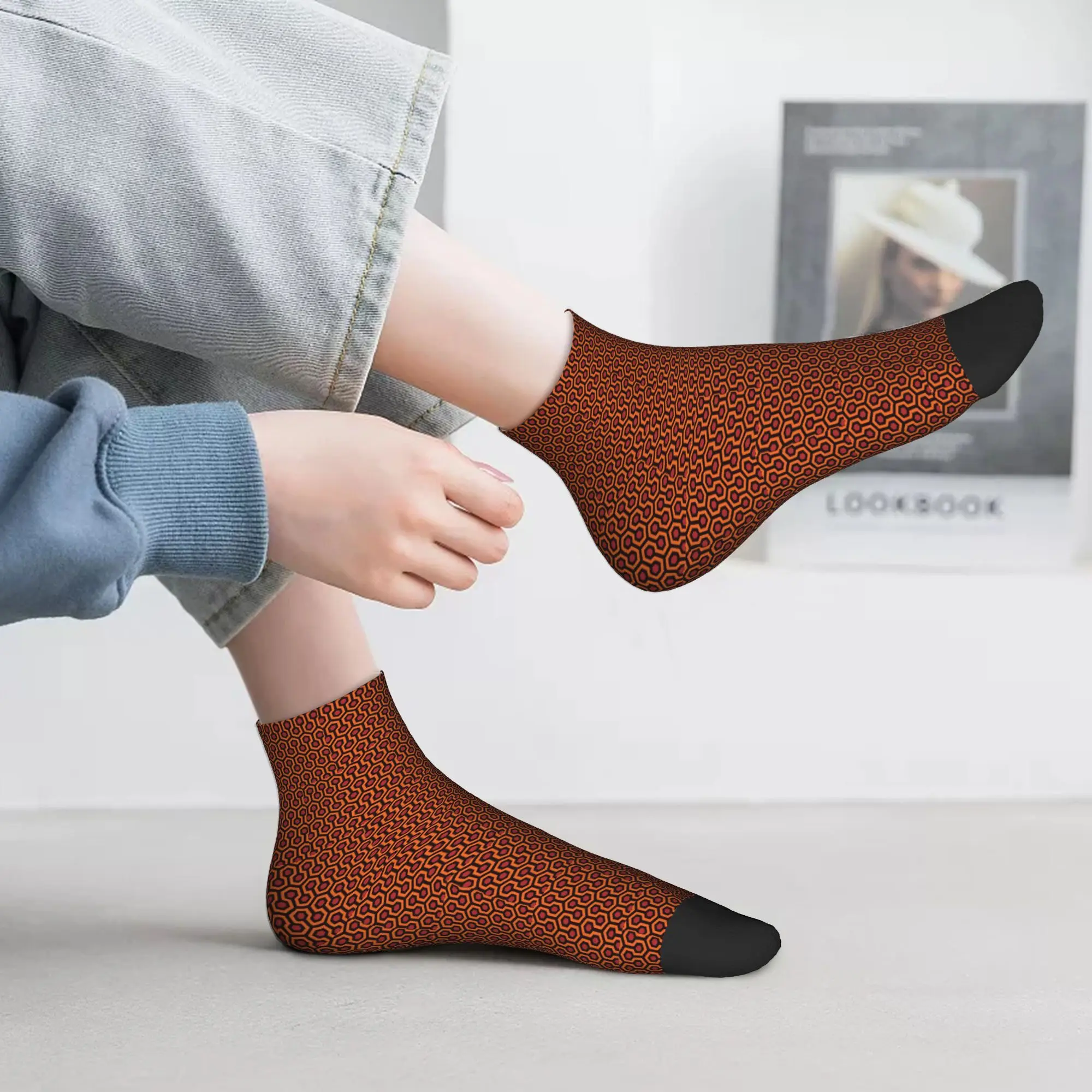 Redrum Mid Century Modern MCM Overlook Hotel Brillante 237 Modello Calzini Calze Calzini per tutte le stagioni Accessori per uomo donna