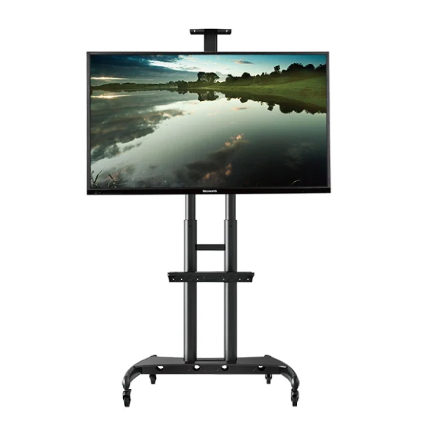 

High quality NBG AVA1800-70-1P 55-80 inch TV Mount Trolley LED LCD Plasma TV with AV Shelf and Camera Tray