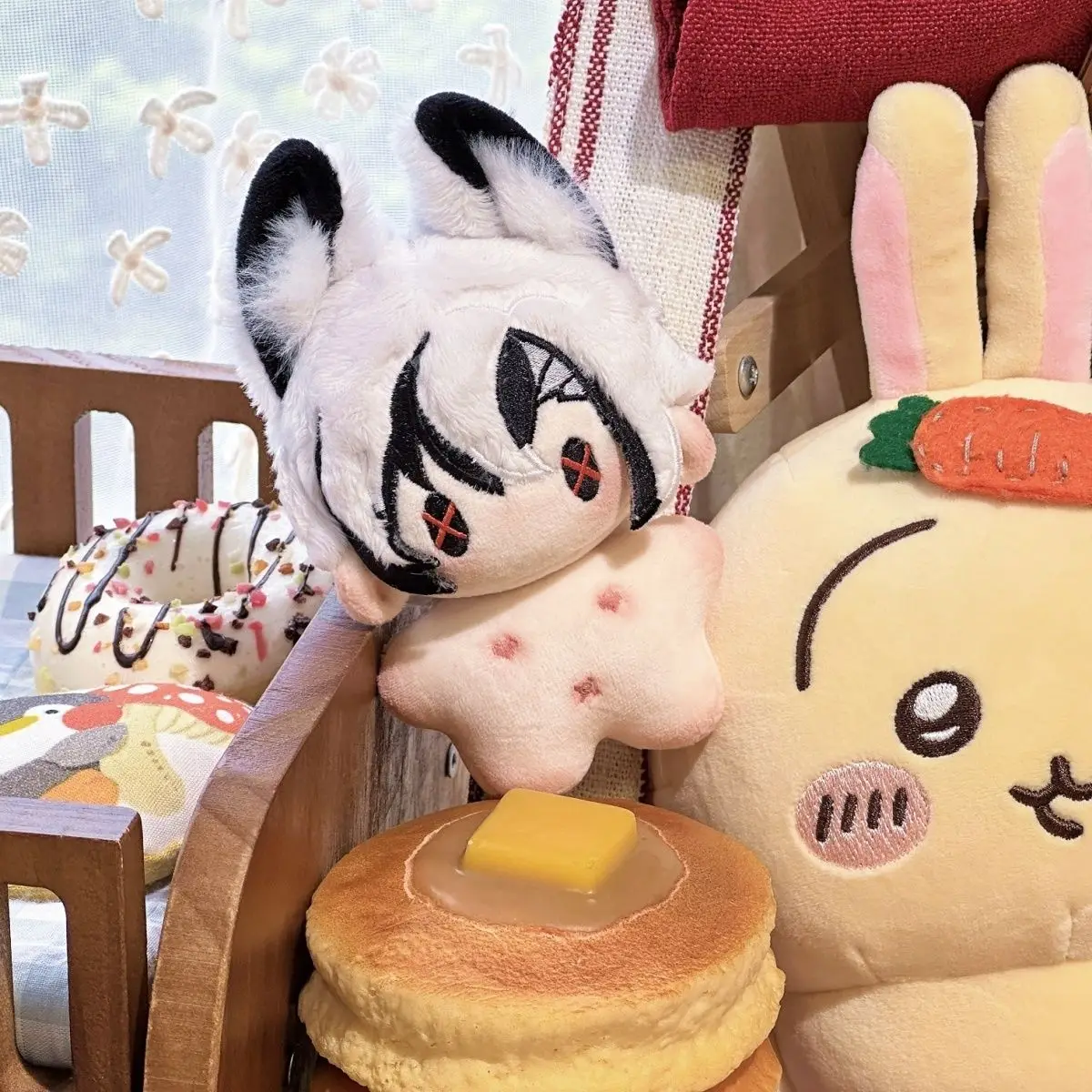 10 cm Genshin Impact Arlecchino Servant Seastar peluche poupée-mignon ami réunion cadeau sac à dos pendentif porte-clés