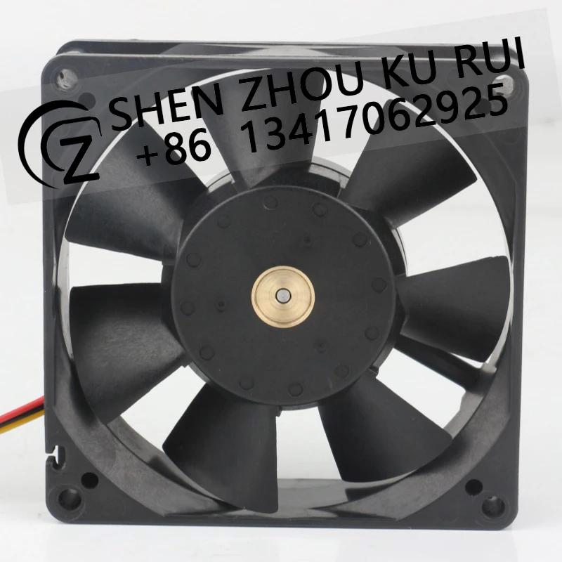Sanyo 24V 0.12A 9025 9CM Hydraulic bearing three-wire Frequency changer 109P0924H4D04 Cooling fan