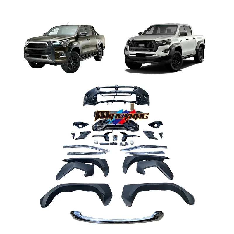 

Mingyang High Quality Facelifts Body Kit GR Sport Conversion Car Bumper 2020-2022 For Hilux Revo Bodykit