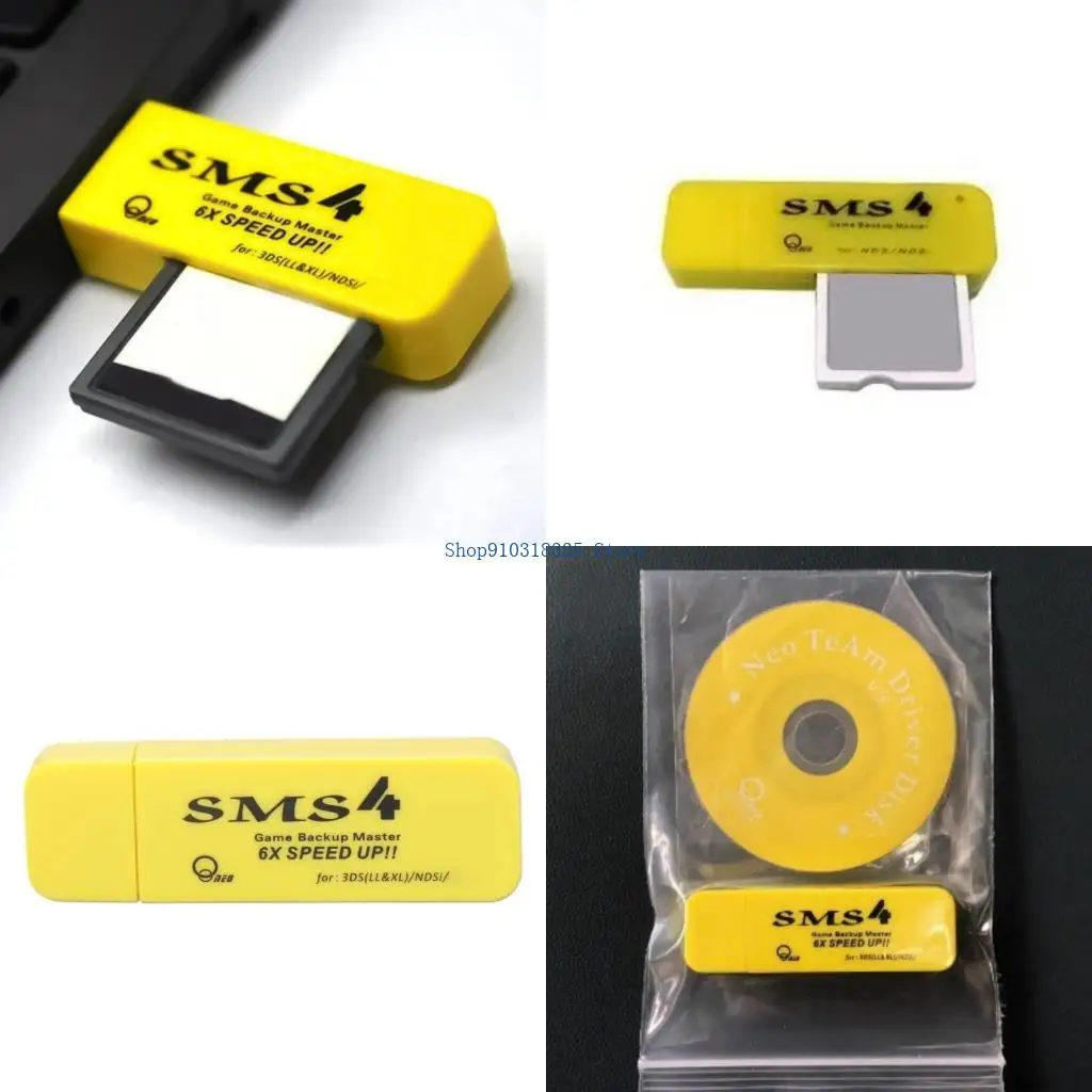 

SMS4 Save Dongle Support Save Data Backup Restoring MK6 Firmware Updates Game Card Archive for Original Game