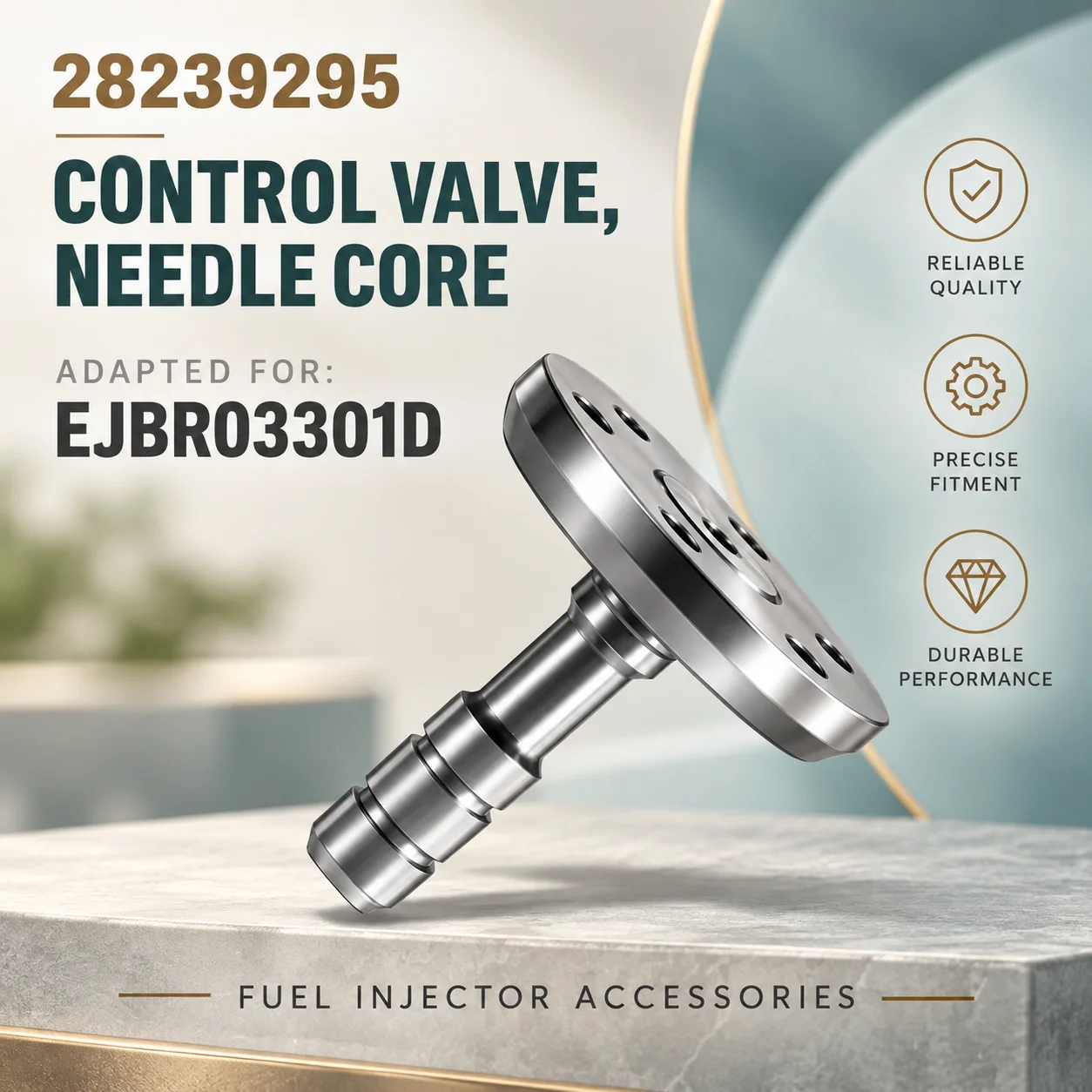 Injector Control Valve Needle Rod For Diesel Engine Fuel Delivery Unit Service Component For Stable Valve Response.LJ0930