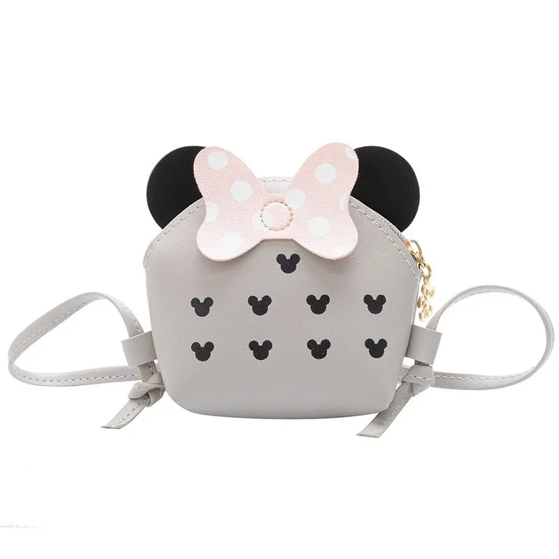 Disney-Porte-monnaie Minnie Cartoon pour enfants, sac initié, porte-monnaie étudiant mignon, haute qualité, marque de luxe, nouveau