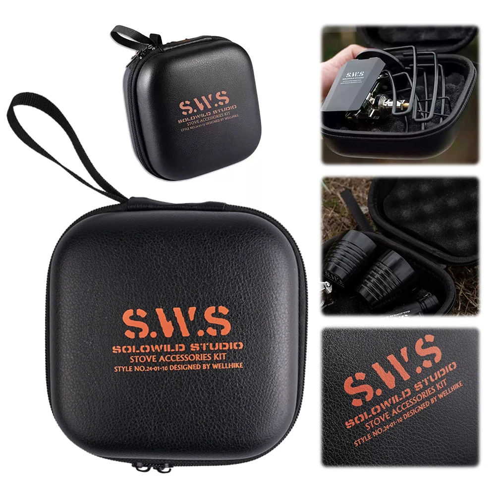 

Сумка для хранения, водонепроницаемая защитная сумка-органайзер, многофункциональный ящик для хранения походной печи для SOTO-310/340 Spider Furnace