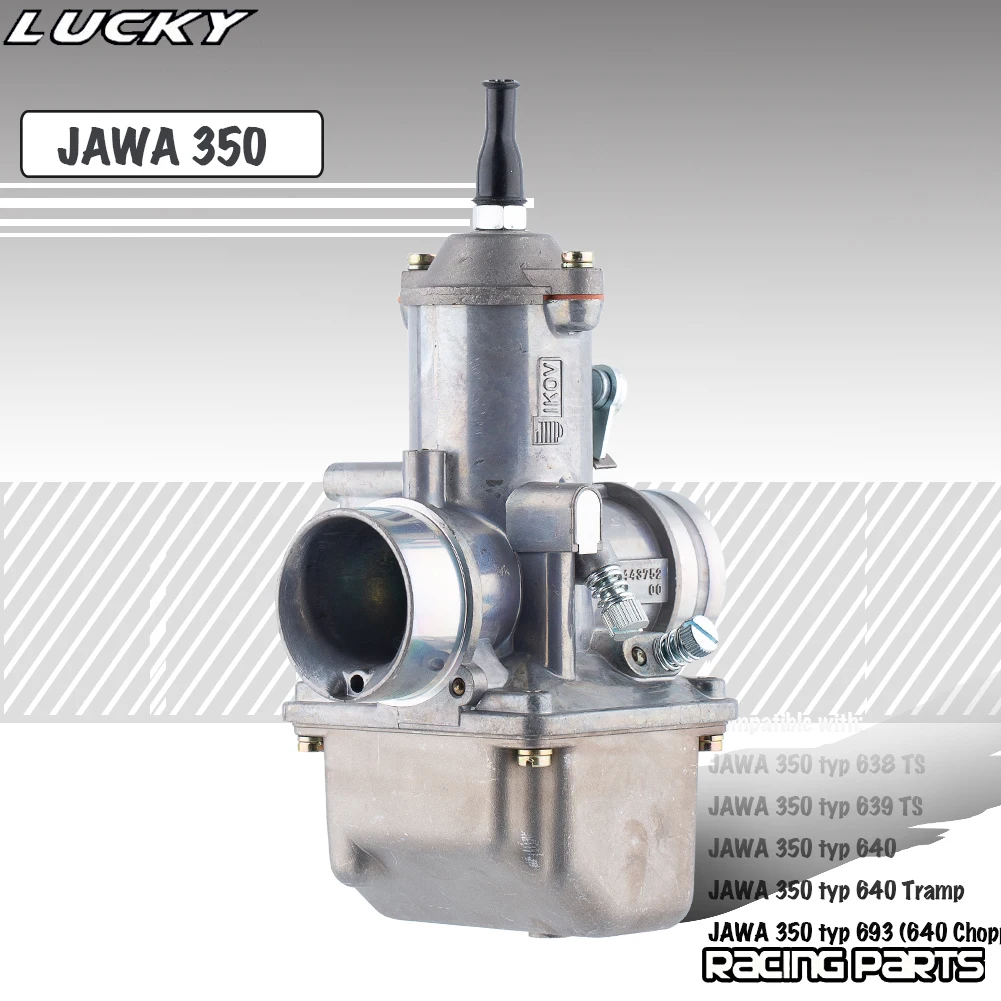 NEW JAWA 350 Carburetor 28mm For JAWA350 TS Type 638 639 640 693 Chopper 12V Vergaser Motorcycle Carbn Scooter Dirt Pit Bike