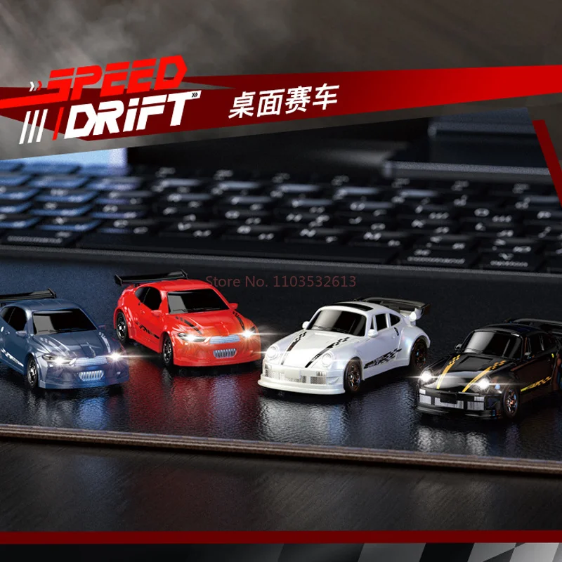 Neue KF20 1/64 Allradantrieb 2,4G Simulation Fernbedienung Drift Auto RC Desktop High Speed Racing 0612 Motor Spielzeug modell Spielzeug Für Kinder