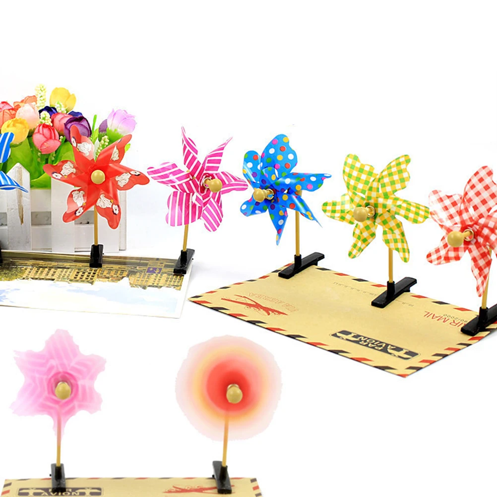 

10 Pcs Hairpin Kids Girl Kids Windmills Hairclip Hair Clips Colorful Daily Life Photoshoot Hairstyling Tools Accessories