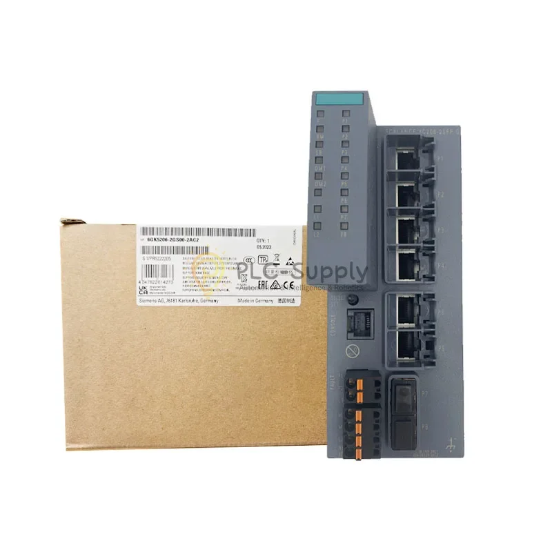 

6GK5206-2GS00-2AC2 Manageable Layer 2 IE Switch 6GK52062GS002AC2 Sealed in Box with Warranty | PLC-Supply