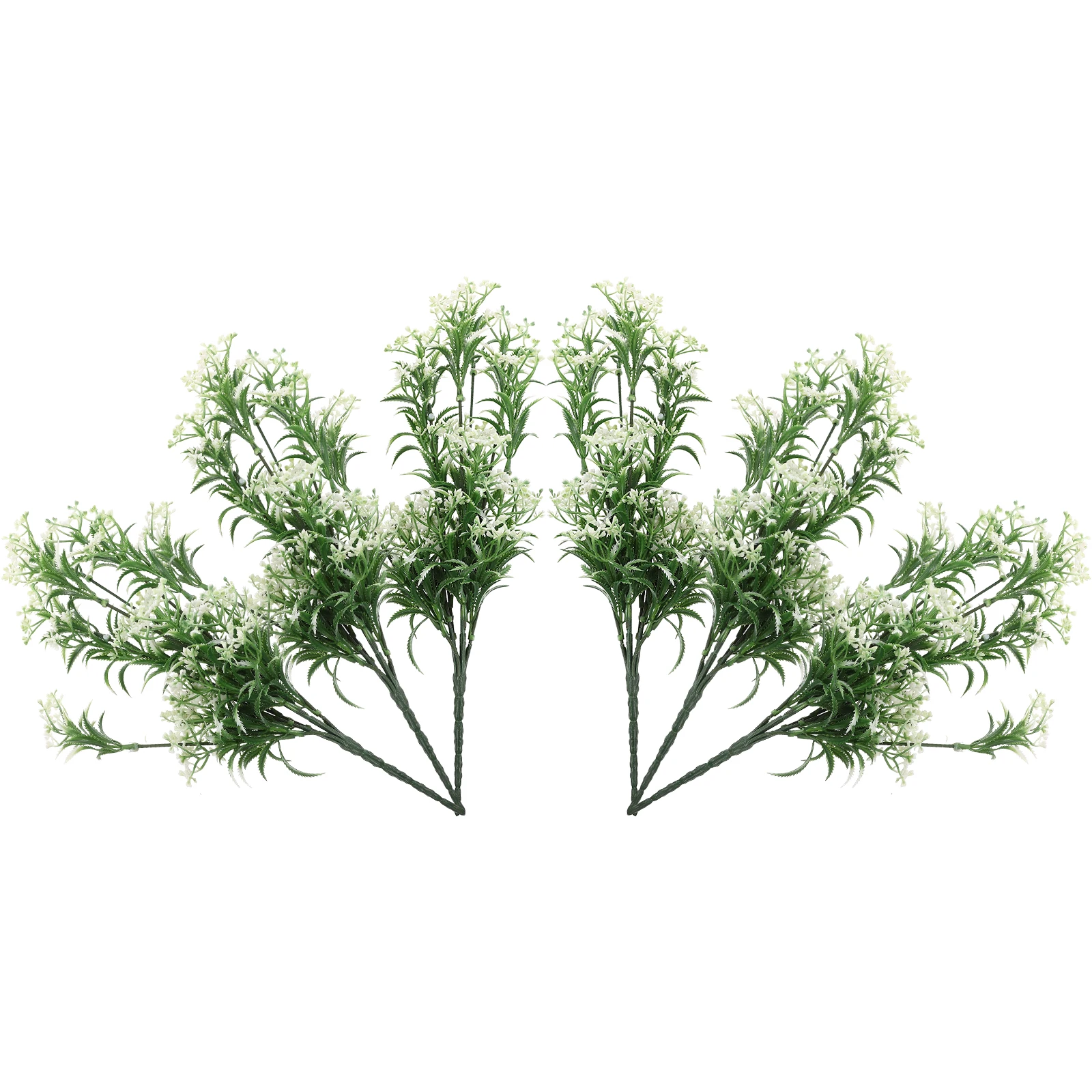 

Artificial Green Plants Plastic Fake Flower Arrangement Wedding Floral Bouquet Table Centerpiece Home